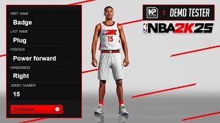 THE NBA 2K25 DEMO😱 [upl. by Mano]