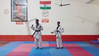 Taekwondo Poomsae 4 Tae Geuk Sa Jang [upl. by Fabian926]