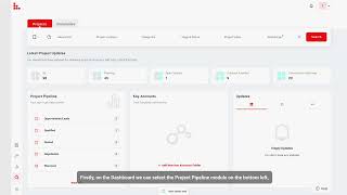 LeadManager  How to Track a Project [upl. by Monah]