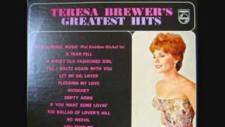 Teresa Brewer  Pledging My Love 1962 [upl. by Nnaeirual]