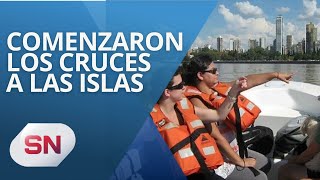 COMENZARON LOS CRUCES A LAS ISLAS [upl. by Felita]