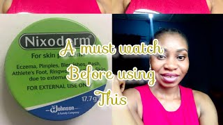 Nixoderm cream honest reviews  Everything about NIXODERM [upl. by Kaleena]