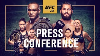 UFC 261 Prefight Press Conference [upl. by O'Neil]