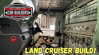 75 Series LAND CRUISER Get Sounds Deadening and XR6 seat [upl. by Adnertal]