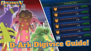 DMO DArk Digivice amp DReaper Tour Guide  Digimon Masters Online NADMO [upl. by Intyre]