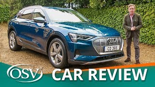 Audi etron Review 2019  Its electric but not as you know it [upl. by Idnar]