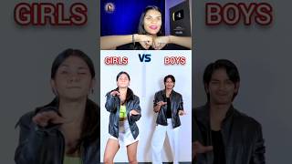 GIRLS VS BOYS DANCE 16 song dance short [upl. by Ellehcen]