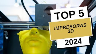 🥇 Las 5 mejores IMPRESORAS 3D de 2024 ✅  TOP 5 IMPRESORAS 3D  TODOS LOS PRESUPUESTOS [upl. by Nihcas]