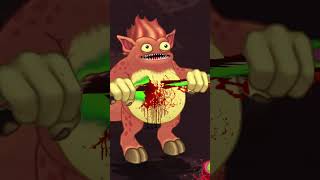 Creepy Drumpler eating Furcorn My Singing Monsters [upl. by Eirollam]