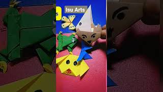 Craft ideas 🐰 Easy origami animals 🐺 paper origamishortsviralyoutube [upl. by Xavler]