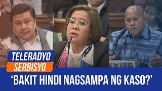 Senators question De Lima not filing raps vs Duterte  Teleradyo Serbisyo 28 October 2024 [upl. by Rachele804]