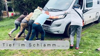 Tief im Schlamm…… Teil 2 unserer Frankreich Reise im Knaus Boxlife Camper Van in die Normandie [upl. by Aamsa]