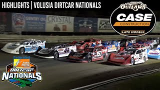 World of Outlaws CASE Late Models  DIRTcar Nationals  February 16 2024  HIGHLIGHTS [upl. by Lanahtan]