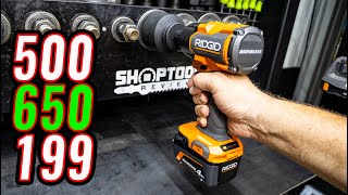 4 MODES NEW RIDGID Mid Torque Impact Wrench Review R86012 [upl. by Heck]