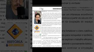 Documento histórico no texto base Probanza de mérito unicamp enem vestibularfuvest fuvest [upl. by Joell]