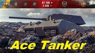 UntitledWorld of Tanks WoT  Mäuschen  Mauschen   Ace Tanker  ReplayHD [upl. by Selrhc20]