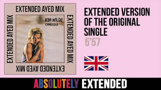 Kim Wilde  Cambodia Extended AYED Mix [upl. by Annerb]