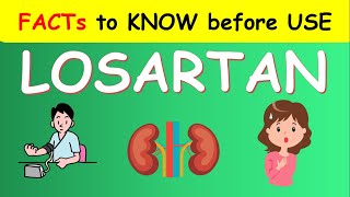 Losartan potassium 50 mg  What You should KNOW before Use [upl. by Hurley]