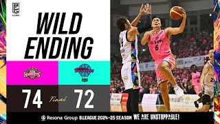 Final 0500 WILD ENDING Akita Northern Happinets vs Saga Ballooners 10202024 [upl. by Martinez]