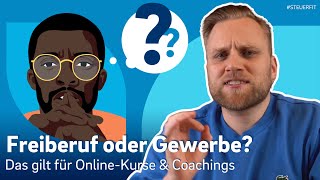 Coaching amp OnlineKurse Freiberuflich oder Gewerbe elopage Digistore Copecard Teachable etc [upl. by Tremayne168]