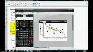 Using the Calculator to Generate Moving Averages [upl. by Abshier]