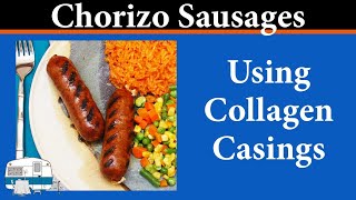 Chorizo Sausages using collagen casings [upl. by Mcmahon]