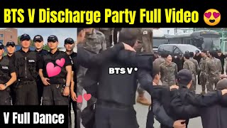 BTS V Party In Military Full Video 🔴  V Dance In Military [upl. by Bajaj]