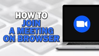 How To Join a Zoom Meeting on Browser Easiest way [upl. by Enelym]