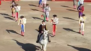 MANIZALES 2024  4ta corrida  Paseíllo de Talavante Emilio de Justo y Tomás Rufo  Sab 130124 [upl. by Tryck585]