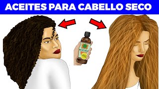 6 MEJORES ACEITES PARA CABELLO SECO y Maltratado 💜 TRATAMIENTO CASERO PARA UN PELO LARGO Y SANO [upl. by Ladnyk]