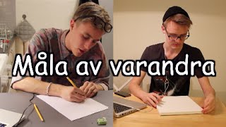 Linus och Ludwig målar varandra [upl. by Docila]