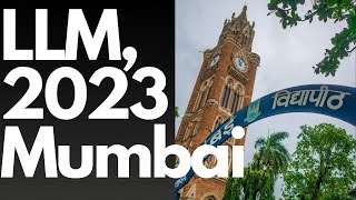 Mumbai University Admission LLM Form 2023 Mumbai university llm  llm mumbaiuniversityexamnews [upl. by Raleigh391]