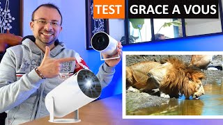 54€ ❤️ Test du vidéoprojecteur HY300 [upl. by Odicalp]