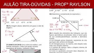 Lista 2  Geometria Básica  Questões 28 29 30 31 32 33 34 35 36 e 37 [upl. by Neeloc]