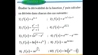 Fonctions exponentielles 2 bac SM Ex 19 page 226 Almoufid [upl. by Aneras814]