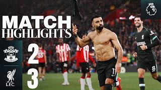 Highlights Southampton vs Liverpool  Salah Double Wins It 23 [upl. by Emili]