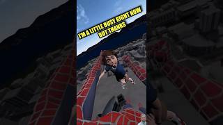 Why its always Gregory 😭 vr virtualreality spiderman gaming [upl. by Artie]