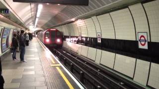 Central Line Train arriving at Wanstead [upl. by Ynnavoj909]