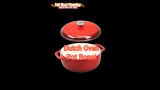 Fall Food Dutch Oven Pot Roast dutchoven dutchovencooking potato carrot onion roast fall [upl. by Ebocaj]