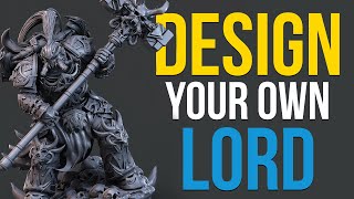 Design Your OWN Lord  Ravaged Star Armies of the VeilTouched [upl. by Harrietta417]