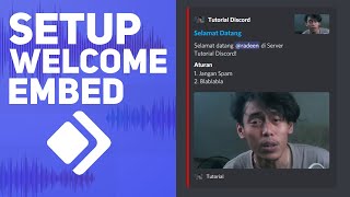 Setup Welcome Embed Bot Dyno Server Discord [upl. by Marron]