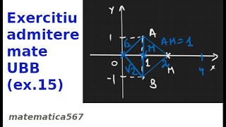 Exercitiul 15 admitere UBB [upl. by Gasperoni]