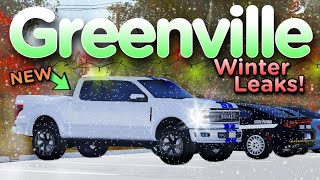 10 Cars CONFIRMED  Christmas Update Leaks Greenville Roblox [upl. by Adan]