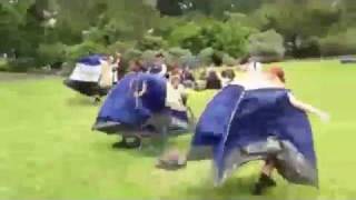 TENT MONSTERS ENCIRCLE MELBOURNE POLICE [upl. by Tnayrb]