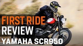 Yamaha SCR950 First Ride Review at RevZillacom [upl. by Arriat]