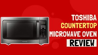 Toshiba MLEM45PBS Countertop Microwave Oven Review [upl. by Dine]