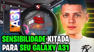 SAIU MELHOR DPI E SENSIBILIDADE GALAXY A31 NOVA ATUALIZAÇÃO FREE FIRE 2024 [upl. by Anitsugua762]