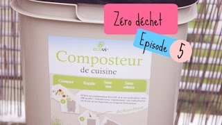 Zéro déchet Episode 5  Je démarre mon composteur et fabrication de mes Yaourts [upl. by Gabe]