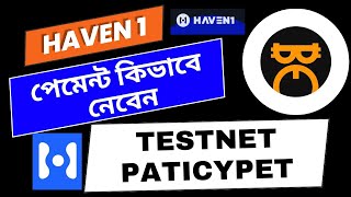 H1 Testnet Participate  Satoshi Mining Haven1 withdrawal [upl. by Lajes399]