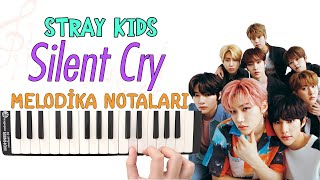 Stray Kids  SiLENT CRY Melodika Notaları [upl. by Rhine]